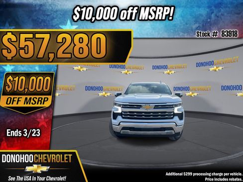 New 2026 Chevrolet Silverado 1500 LTZ w/ LTZ Premium Package image 1