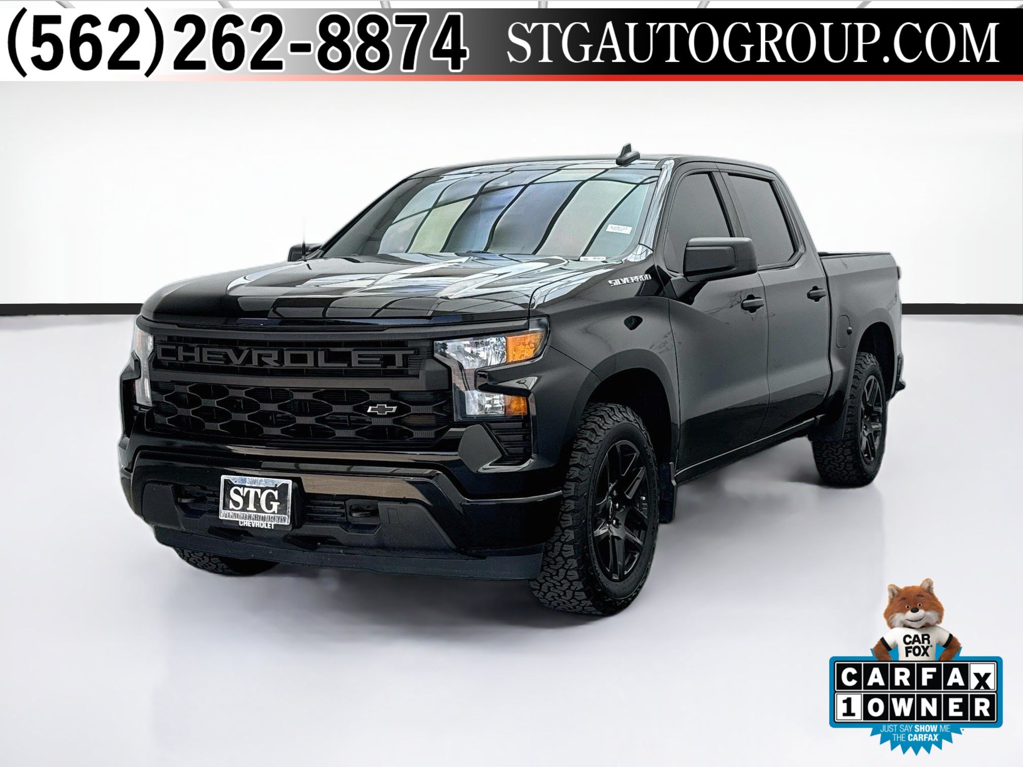 Used 2022 Chevrolet Silverado 1500 Custom RWD image 1
