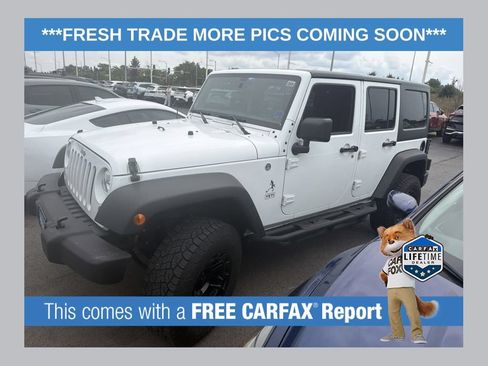Used 2018 Jeep Wrangler Unlimited Sport w/ Connectivity Group AWD/4WD image 1