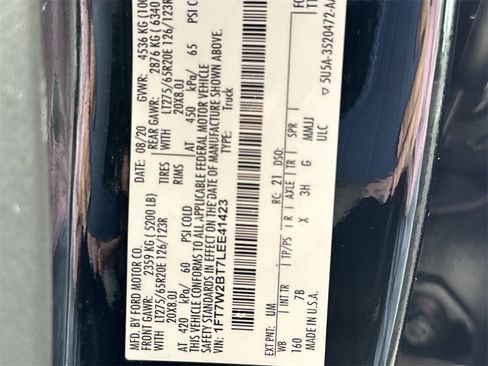 Used 2020 Ford F250 Platinum w/ FX4 Off-Road Package image 40