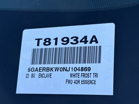 Used 2022 Buick Enclave Essence w/ Experience Buick Package image 38