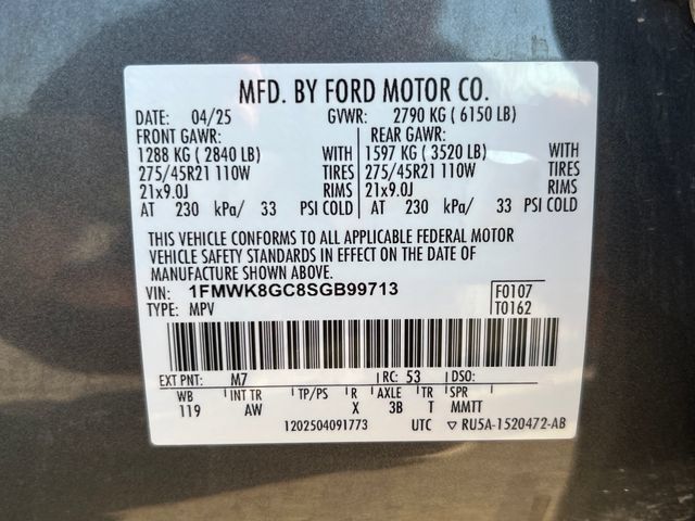 Used 2025 Ford Explorer ST w/ Sun And Sound Package AWD/4WD image 43