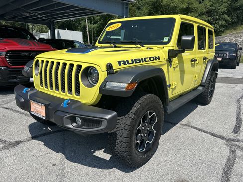 Certified 2023 Jeep Wrangler Unlimited Rubicon 4xe w/ Cold Weather Group AWD/4WD image 2