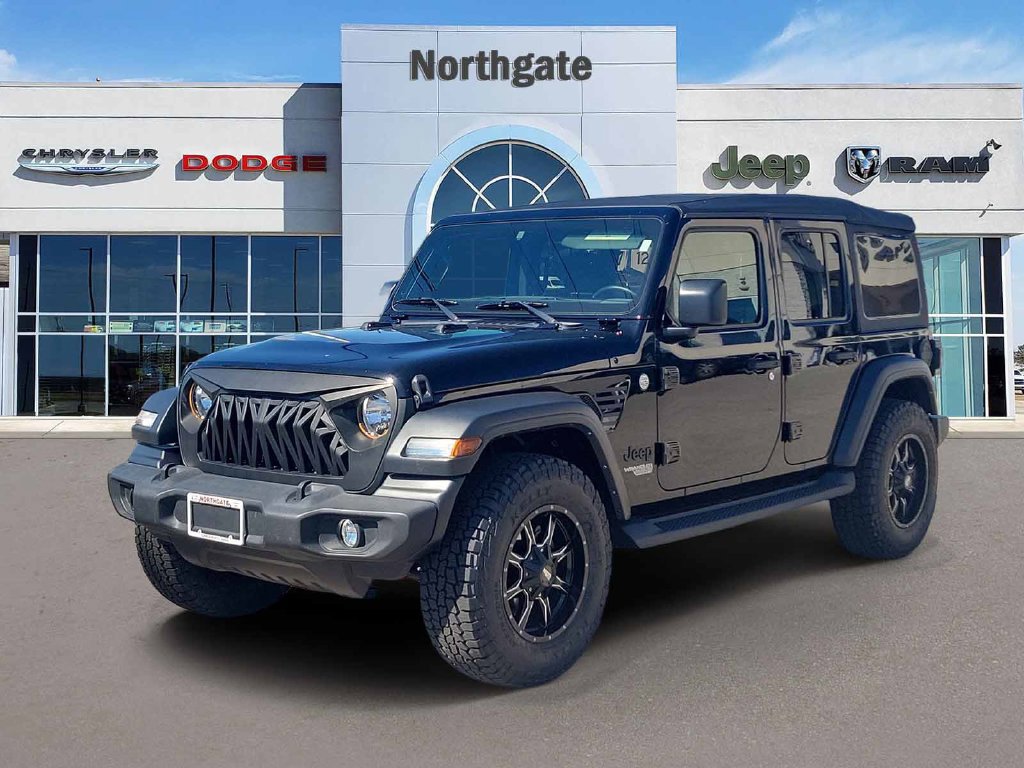 Used 2021 Jeep Wrangler Unlimited Sport AWD/4WD image 2