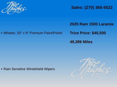 Used 2025 RAM 1500 Laramie AWD/4WD image 6