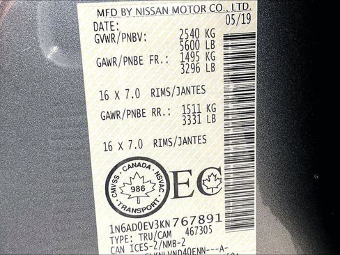 Used 2019 Nissan Frontier PRO-4X image 35