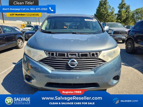 Used 2012 Nissan Quest S w/ Value Cargo Pkg FWD image 7