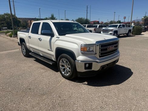 Used 2015 GMC Sierra 1500 SLT w/ SLT Crew Cab Value Package AWD/4WD image 3