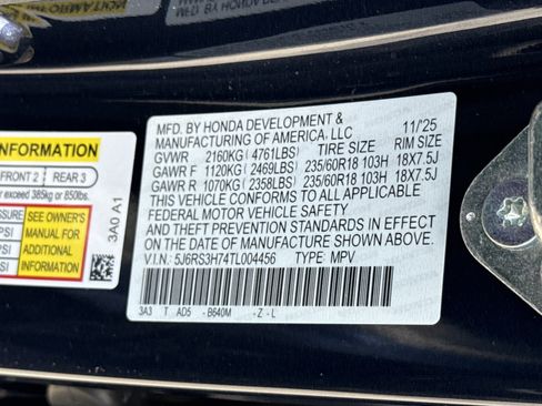 Certified 2026 Honda CR-V EX-L image 37
