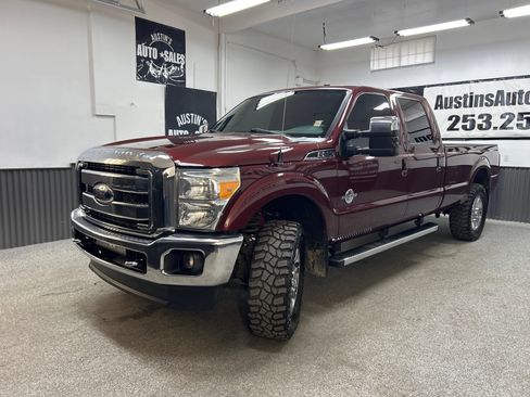Used 2012 Ford F350 Lariat w/ Lariat Ultimate Pkg AWD/4WD image 3