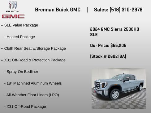 Certified 2024 GMC Sierra 2500 SLE w/ SLE Value Package; AWD/4WD image 24