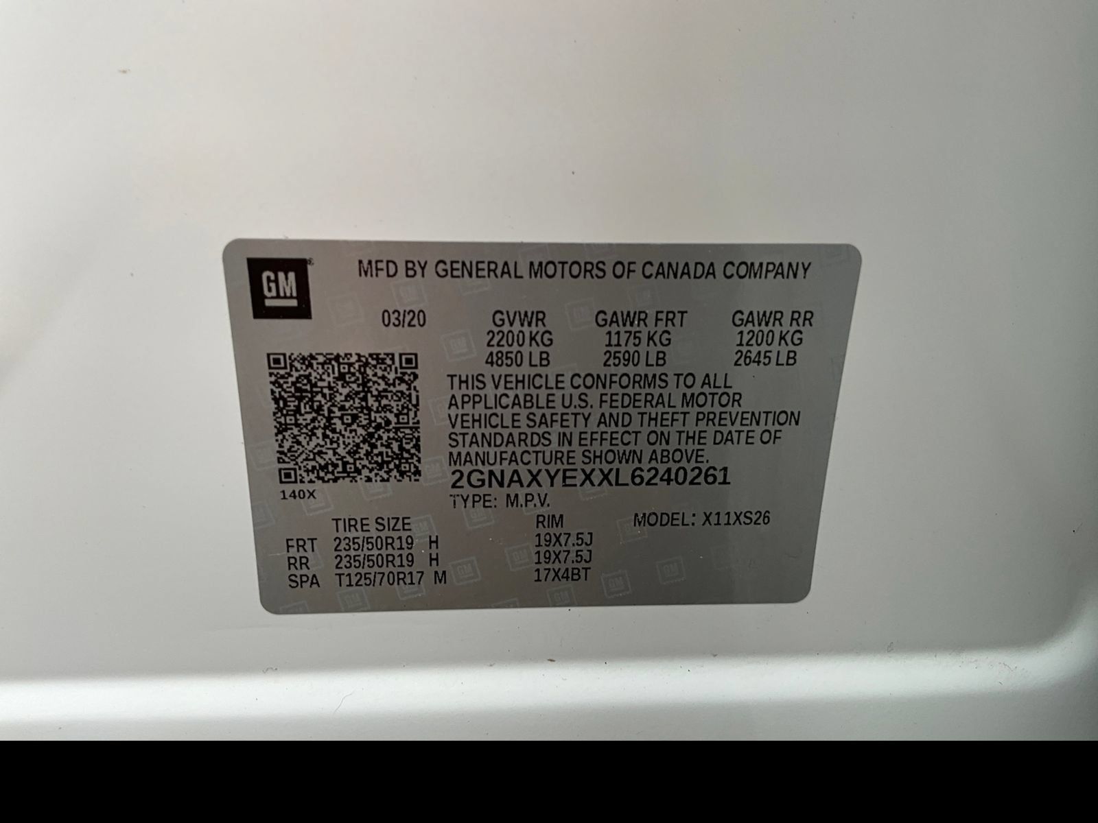 Used 2020 Chevrolet Equinox Premier AWD/4WD image 23