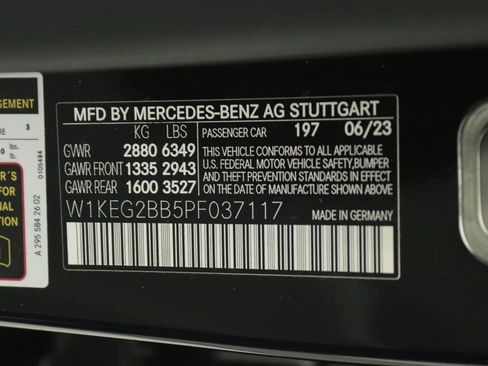Certified 2023 Mercedes-Benz EQE 350+ Sedan image 16