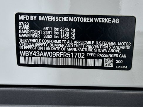 Used 2024 BMW i4 eDrive35 w/ Convenience Package RWD image 33