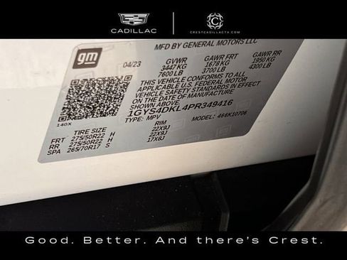 Certified 2023 Cadillac Escalade Premium Luxury Platinum image 29