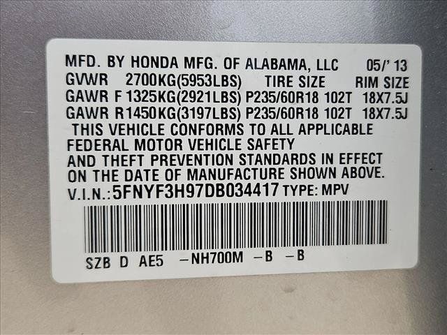Used 2013 Honda Pilot Touring image 28