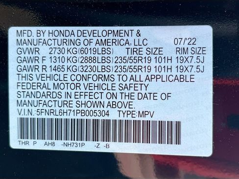 Used 2023 Honda Odyssey Sport image 33