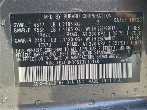 Certified 2026 Subaru Crosstrek 2.5i Premium AWD/4WD image 23