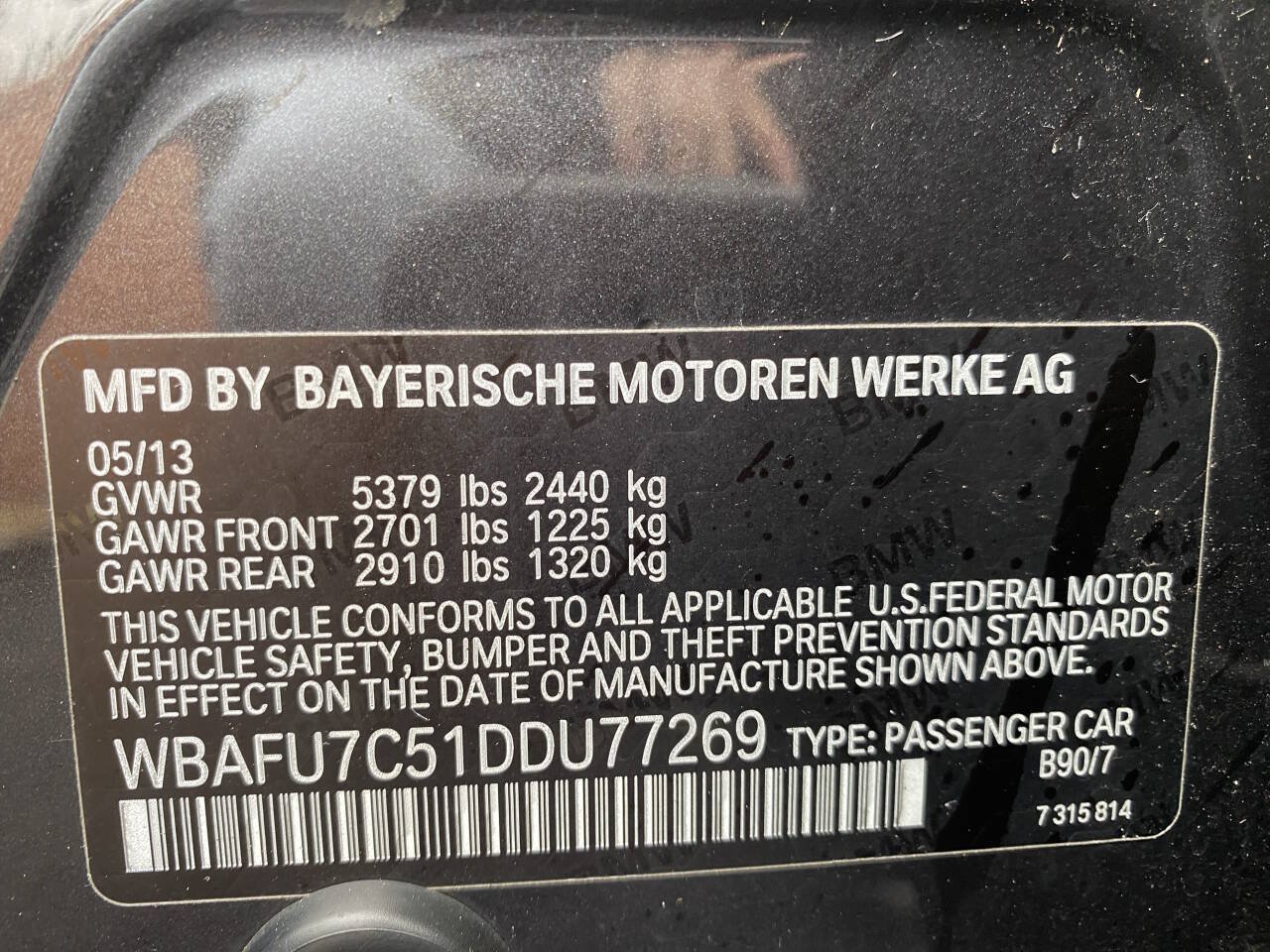 Used 2013 BMW 535i xDrive Sedan AWD/4WD image 35