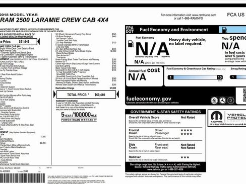 Used 2018 RAM 2500 Laramie w/ Sport Appearance Group image 56