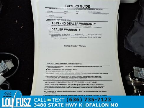 Used 2024 Volkswagen GTI SE w/ SE Leather Seats Package image 34