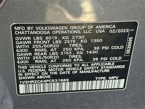 Used 2023 Volkswagen Atlas SE image 26