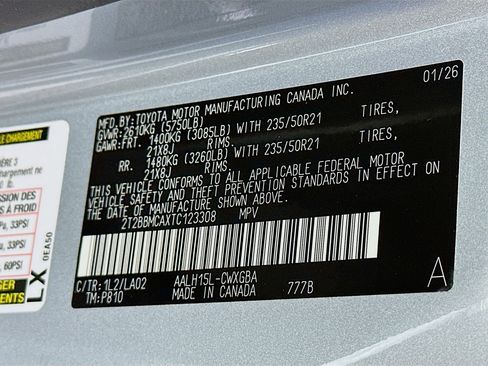 New 2026 Lexus RX 350 image 36