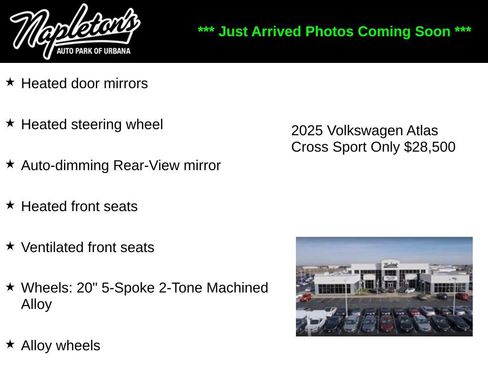 Used 2025 Volkswagen Atlas Cross Sport SE image 3