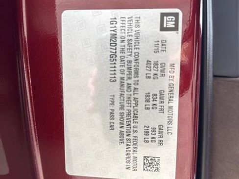 Used 2016 Chevrolet Corvette Stingray Coupe w/ 3LT Preferred Equipment Group image 24