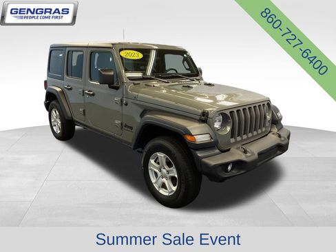 Used 2023 Jeep Wrangler Unlimited Sport AWD/4WD image 1