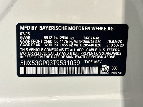 New 2026 BMW X3 xDrive30i w/ Premium Package AWD/4WD image 34
