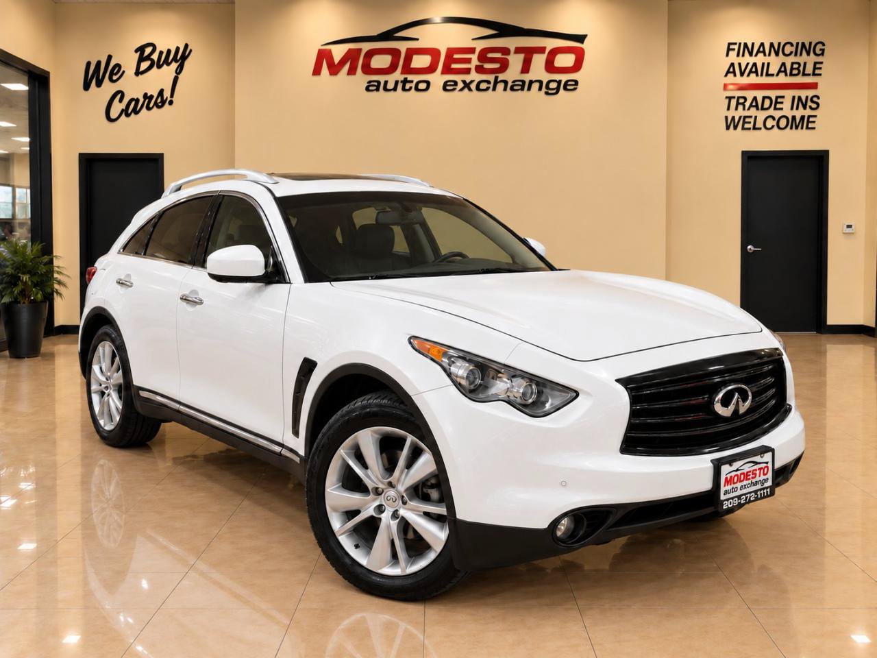 Used 2014 INFINITI QX70 AWD w/ Premium Package image 1