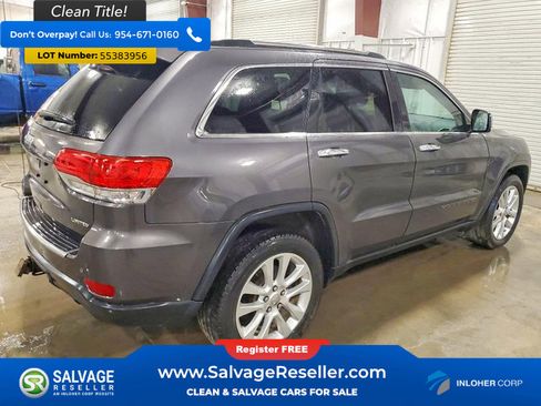 Used 2017 Jeep Grand Cherokee Limited w/ Trailer Tow Group IV AWD/4WD image 4