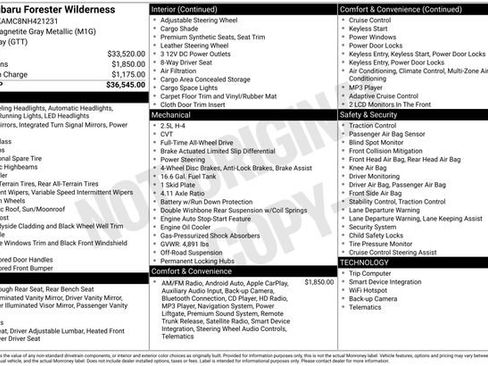 Used 2022 Subaru Forester Wilderness image 4
