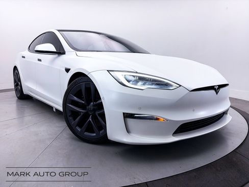 Used 2021 Tesla Model S Plaid AWD/4WD image 1