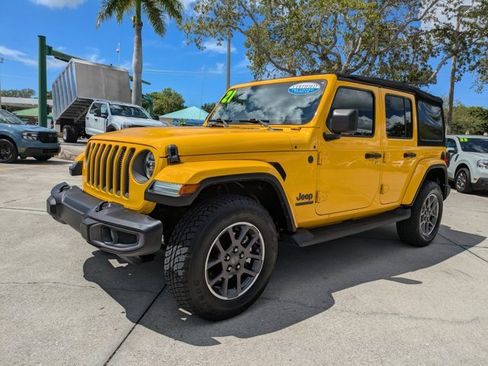 Used 2021 Jeep Wrangler Unlimited Sport image 7