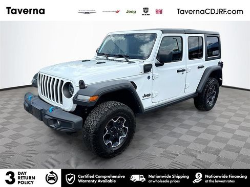 Used 2023 Jeep Wrangler Unlimited Rubicon 4xe w/ Cold Weather Group AWD/4WD image 1