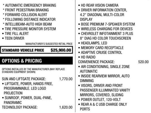 Used 2022 Chevrolet TrailBlazer ACTIV w/ Sun and Liftgate Package image 3