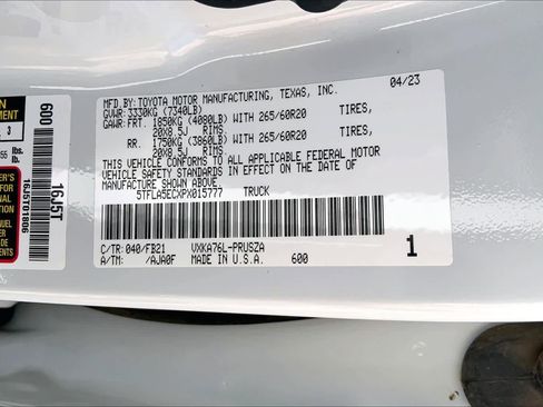 Used 2023 Toyota Tundra SR5 AWD/4WD image 36