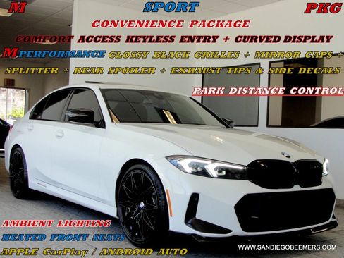 Used 2023 BMW 330i Sedan w/ M Sport Package RWD image 1