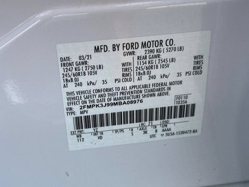 Used 2021 Ford Edge SEL FWD image 30