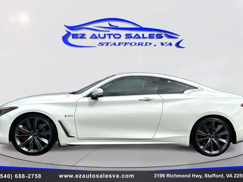 Used 2018 INFINITI Q60 Red Sport 400 w/ Sensory Package 3.0T Sport image 8