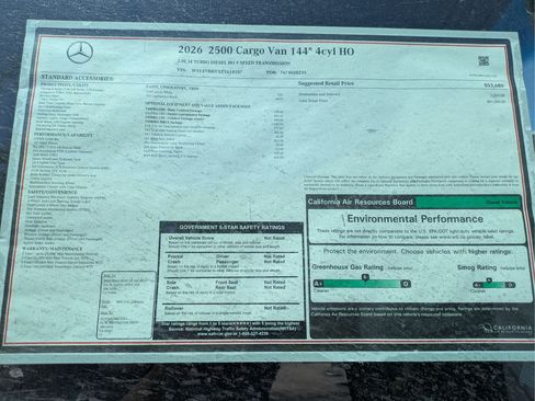 New 2026 Mercedes-Benz Sprinter 2500 image 10