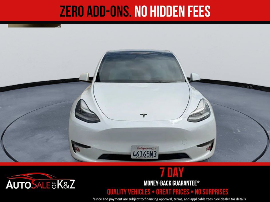 Used 2021 Tesla Model Y Long Range AWD/4WD image 2