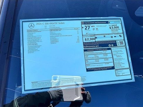 New 2026 Mercedes-Benz C 300 4MATIC Sedan image 17