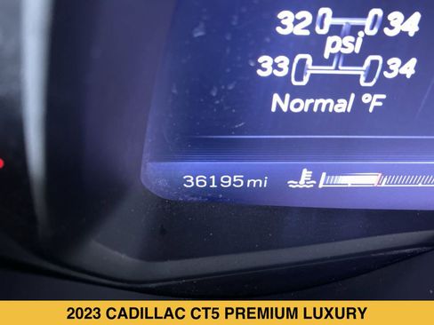 Certified 2023 Cadillac CT5 Luxury AWD/4WD image 4