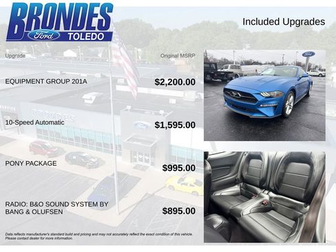 Used 2019 Ford Mustang Premium w/ Equipment Group 201A RWD image 6