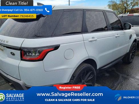 Used 2020 Land Rover Range Rover Sport SE AWD/4WD image 5