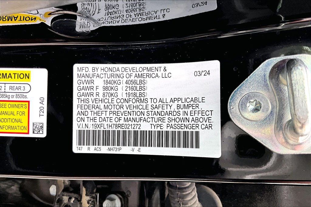Used 2024 Honda Civic EX-L image 14