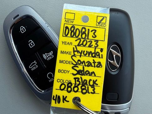 Used 2023 Hyundai Sonata Blue w/ Cargo Package FWD image 16